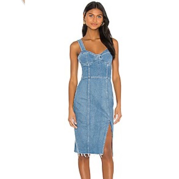 GRLFRND Dresses & Skirts - GRLFRND Denim Dress